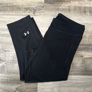 Black Under Armour Capri Leggings